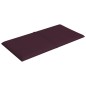 vidaXL Paneles de pared 12 uds tela morado 30x15 cm 0,54 m² vidaXL Paneles de pared 12 uds tela morado 30x15 cm 0,54 m²