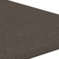 vidaXL Paneles de pared 12 uds tela gris taupé 30x30 cm 0,54 m² vidaXL Paneles de pared 12 uds tela gris taupé 30x30 cm 0,54 m²