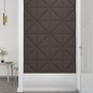 vidaXL Paneles de pared 12 uds tela gris taupé 30x30 cm 0,54 m² vidaXL Paneles de pared 12 uds tela gris taupé 30x30 cm 0,54 m²