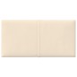 vidaXL Paneles de pared 12 uds terciopelo crema 30x15 cm 0,54 m² vidaXL Paneles de pared 12 uds terciopelo crema 30x15 cm 0,54 m²