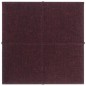 vidaXL Paneles de pared 12 uds tela morado 30x30 cm 1,08 m² vidaXL Paneles de pared 12 uds tela morado 30x30 cm 1,08 m²