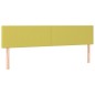 vidaXL Cabeceros 2 unidades de tela verde 100x5x78/88 cm vidaXL Cabeceros 2 unidades de tela verde 100x5x78/88 cm
