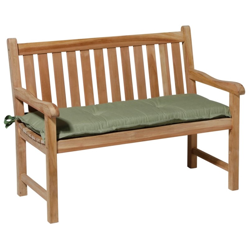 Madison Cojín para banco Panama verde salvia 120x48 cm Madison Cojín para banco Panama verde salvia 120x48 cm