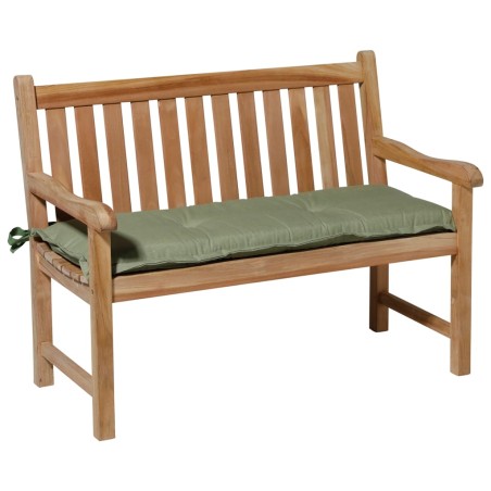 Madison Cojín para banco Panama verde salvia 120x48 cm