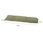Madison Cojín para banco Panama verde salvia 120x48 cm Madison Cojín para banco Panama verde salvia 120x48 cm