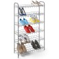 Metaltex Zapatero de 6 niveles Shoe 6 gris plateado Metaltex Zapatero de 6 niveles Shoe 6 gris plateado