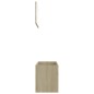 vidaXL Set de muebles de baño 2 pzas contrachapada roble Sonoma vidaXL Set de muebles de baño 2 pzas contrachapada roble Sonoma