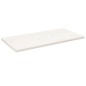 vidaXL Tablero de mesa rectangular madera de pino blanco 100x50x2,5 cm vidaXL Tablero de mesa rectangular madera de pino blanco 100x50x2,5 cm