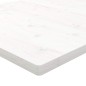vidaXL Tablero de mesa rectangular madera de pino blanco 100x50x2,5 cm vidaXL Tablero de mesa rectangular madera de pino blanco 100x50x2,5 cm