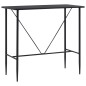 vidaXL Juego de mesa alta y taburetes 5 piezas tela gris oscuro vidaXL Juego de mesa alta y taburetes 5 piezas tela gris oscuro