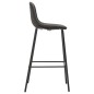 vidaXL Juego de mesa alta y taburetes 5 piezas tela gris oscuro vidaXL Juego de mesa alta y taburetes 5 piezas tela gris oscuro