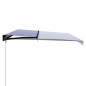 vidaXL Toldo manual retráctil azul y blanco 500x300 cm vidaXL Toldo manual retráctil azul y blanco 500x300 cm