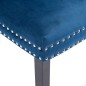 vidaXL Sillas de comedor 6 unidades terciopelo azul vidaXL Sillas de comedor 6 unidades terciopelo azul