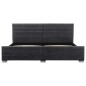 vidaXL Estructura de cama de piel de ante artificial gris 180x200 cm vidaXL Estructura de cama de piel de ante artificial gris 180x200 cm