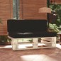 vidaXL Sofá central de palets para jardín madera pino impregnada vidaXL Sofá central de palets para jardín madera pino impregnada