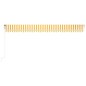 vidaXL Toldo automático LED sensor de viento amarillo blanco 600x300cm vidaXL Toldo automático LED sensor de viento amarillo blanco 600x300cm