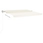 vidaXL Toldo retráctil automático crema 450x350 cm vidaXL Toldo retráctil automático crema 450x350 cm