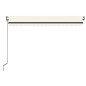 vidaXL Toldo automático con LED sensor de viento crema 450x350 cm vidaXL Toldo automático con LED sensor de viento crema 450x350 cm