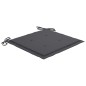 vidaXL Sillas de comedor 6 uds madera teca con cojines gris antracita vidaXL Sillas de comedor 6 uds madera teca con cojines gris antracita