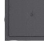 vidaXL Sillas de comedor 6 uds madera teca con cojines gris antracita vidaXL Sillas de comedor 6 uds madera teca con cojines gris antracita