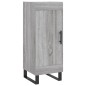 vidaXL Aparador alto madera contrachapada gris Sonoma 34,5x34x180 cm vidaXL Aparador alto madera contrachapada gris Sonoma 34,5x34x180 cm