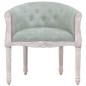 vidaXL Silla de comedor terciopelo gris claro vidaXL Silla de comedor terciopelo gris claro