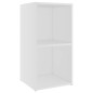 vidaXL Muebles para TV 2 uds madera de ingeniería blanco 72x35x36,5 cm vidaXL Muebles para TV 2 uds madera de ingeniería blanco 72x35x36,5 cm