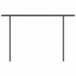 vidaXL Toldo manual retráctil con postes amarillo y blanco 4x3,5 m vidaXL Toldo manual retráctil con postes amarillo y blanco 4x3,5 m