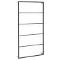 vidaXL Toallero de acero negro 60x10x116 cm