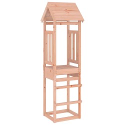 vidaXL Torre de juegos madera maciza abeto douglas 52,5x46,5x206,5 cm