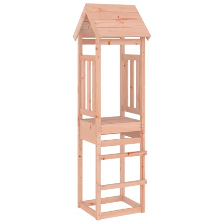 vidaXL Torre de juegos madera maciza abeto douglas 52,5x46,5x206,5 cm