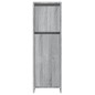 vidaXL Armario de baño madera contrachapada gris Sonoma 30x30x95 cm vidaXL Armario de baño madera contrachapada gris Sonoma 30x30x95 cm