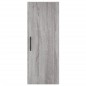 vidaXL Aparador alto madera contrachapada gris Sonoma 34,5x34x180 cm vidaXL Aparador alto madera contrachapada gris Sonoma 34,5x34x180 cm