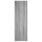 vidaXL Armario de baño madera contrachapada gris Sonoma 30x30x95 cm vidaXL Armario de baño madera contrachapada gris Sonoma 30x30x95 cm