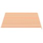 vidaXL Tela de repuesto para toldo amarillo y naranja 3x2,5 m vidaXL Tela de repuesto para toldo amarillo y naranja 3x2,5 m