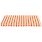 vidaXL Tela de repuesto para toldo amarillo y naranja 3x2,5 m vidaXL Tela de repuesto para toldo amarillo y naranja 3x2,5 m