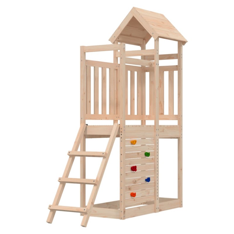 vidaXL Parque infantil exterior madera maciza pino 52,5x110,5x214 cm vidaXL Parque infantil exterior madera maciza pino 52,5x110,5x214 cm