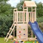 vidaXL Parque infantil exterior madera maciza pino 52,5x110,5x214 cm vidaXL Parque infantil exterior madera maciza pino 52,5x110,5x214 cm