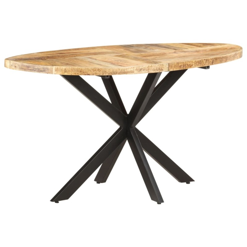 vidaXL Mesa de comedor de madera maciza de mango 140x80x75 cm vidaXL Mesa de comedor de madera maciza de mango 140x80x75 cm