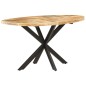 vidaXL Mesa de comedor de madera maciza de mango 140x80x75 cm vidaXL Mesa de comedor de madera maciza de mango 140x80x75 cm