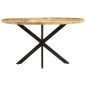 vidaXL Mesa de comedor de madera maciza de mango 140x80x75 cm vidaXL Mesa de comedor de madera maciza de mango 140x80x75 cm