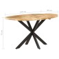 vidaXL Mesa de comedor de madera maciza de mango 140x80x75 cm vidaXL Mesa de comedor de madera maciza de mango 140x80x75 cm