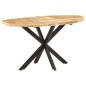 vidaXL Mesa de comedor de madera maciza de mango 140x80x75 cm vidaXL Mesa de comedor de madera maciza de mango 140x80x75 cm