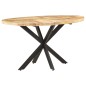 vidaXL Mesa de comedor de madera maciza de mango 140x80x75 cm vidaXL Mesa de comedor de madera maciza de mango 140x80x75 cm