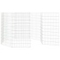 vidaXL Jaula para conejos 8 paneles hierro galvanizado 54x100 cm vidaXL Jaula para conejos 8 paneles hierro galvanizado 54x100 cm