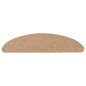 vidaXL Alfombrilla autoadhesiva de escalera 10 uds beige 56x17x3 cm vidaXL Alfombrilla autoadhesiva de escalera 10 uds beige 56x17x3 cm