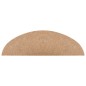 vidaXL Alfombrilla autoadhesiva de escalera 10 uds beige 56x17x3 cm vidaXL Alfombrilla autoadhesiva de escalera 10 uds beige 56x17x3 cm