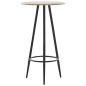 vidaXL Mesa alta de cocina MDF color roble 60x107,5 cm vidaXL Mesa alta de cocina MDF color roble 60x107,5 cm