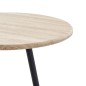 vidaXL Mesa alta de cocina MDF color roble 60x107,5 cm vidaXL Mesa alta de cocina MDF color roble 60x107,5 cm
