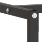 vidaXL Estructura banco de trabajo metal negro y rojo mate 220x57x79cm vidaXL Estructura banco de trabajo metal negro y rojo mate 220x57x79cm